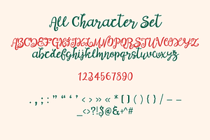 Smiley Santa Is A Script Font