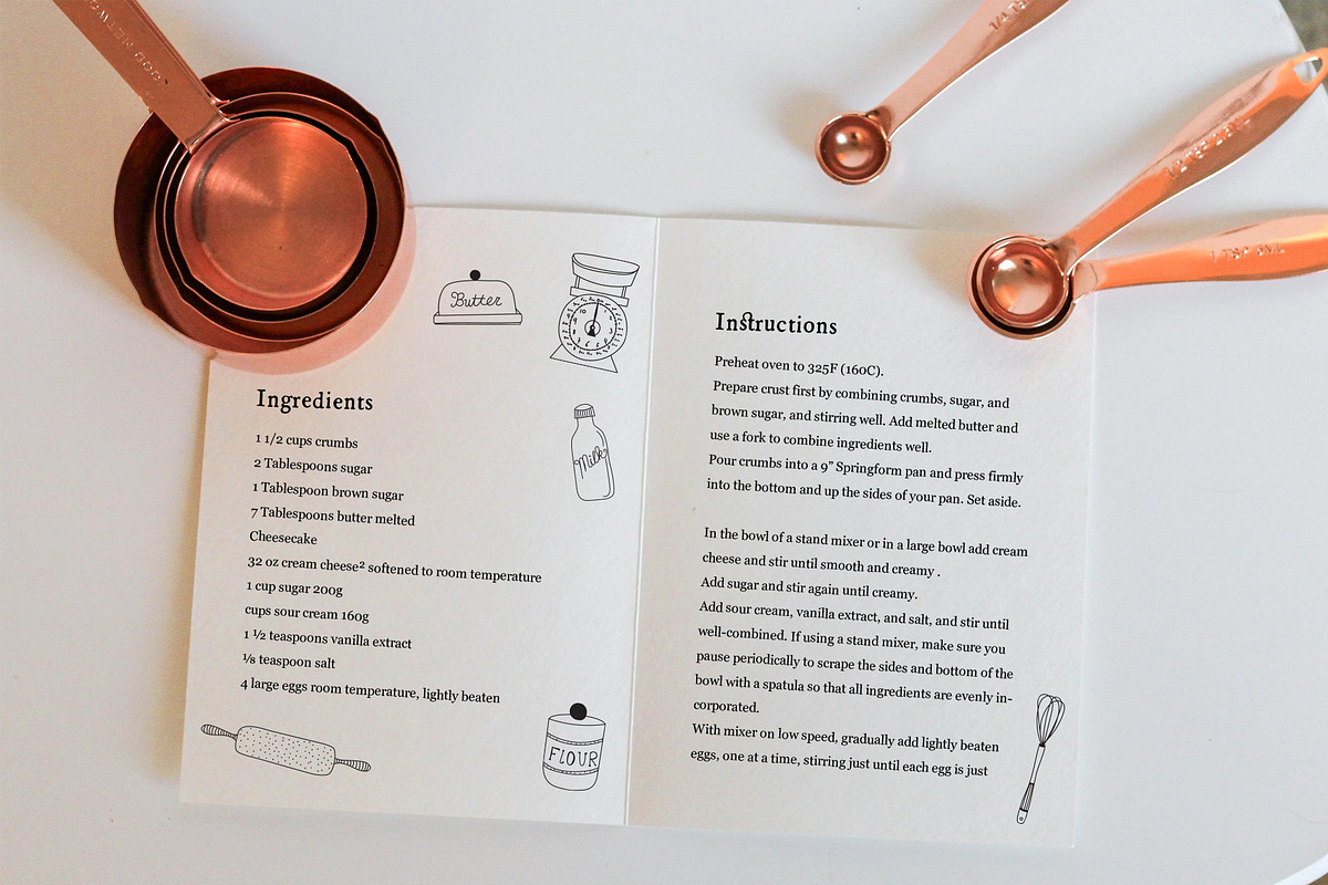 Kitchen Hand Drawn Illustrations, a Food Illustration by Irene Florentina Design (Photo 4 of 4)