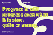Grazion - Bold Retro Display Font, a Sans Serif Font by Typetemp Studio (Thumbnail 4 of 15)