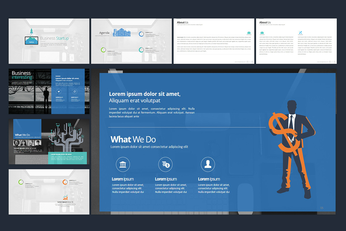 Business Startup Keynote Template, a Presentation Template by Stock Shape (Photo 2 of 8)