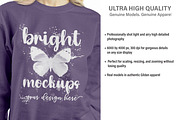 Gildan 18000 Sweatshirt mockup, a Print Template by BrightMockups (Thumbnail 3 of 3)