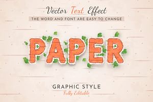 Sticker Carrot Editable Text Effect