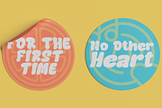 Jacklin - Groovy Bubble Font, a Sans Serif Font by Font Liner (Thumbnail 10 of 12)