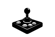 50 Retro Gaming Joystick Vector Bund, an Illustration by Creativeshirt (Thumbnail 48 of 51)