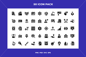 Research and development icons, an Outline Icon by Wencory