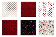 valentines themed digital papers, an Illustration by CreationArt (Thumbnail 5 of 5)