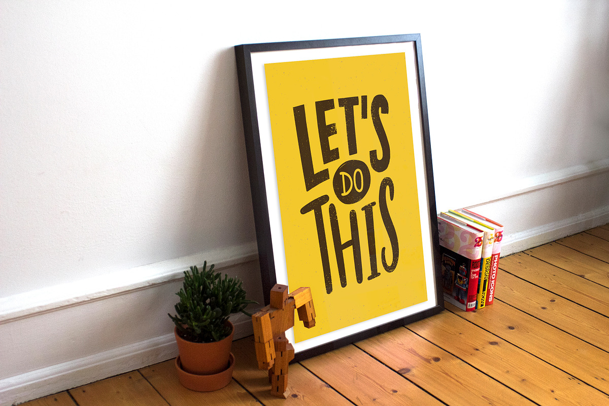 Let's do this lettering cards, a Decorative Illustration by Good Studio (Photo 5 of 6)