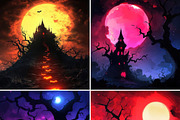 Haunted Worlds, a Seasonal Illustration by pictures for you (Thumbnail 26 of 32)