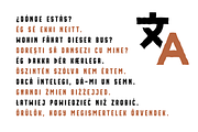 Aquanus - Bold Eroded Font Family, a Handwritten Font by alpercakici (Thumbnail 9 of 14)