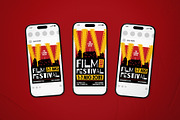 Film Festival Event Flyer Set, a Flyer Template by The Good Store (Thumbnail 2 of 2)