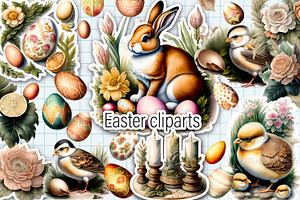 Easter Clipart, Easter Bunny Png