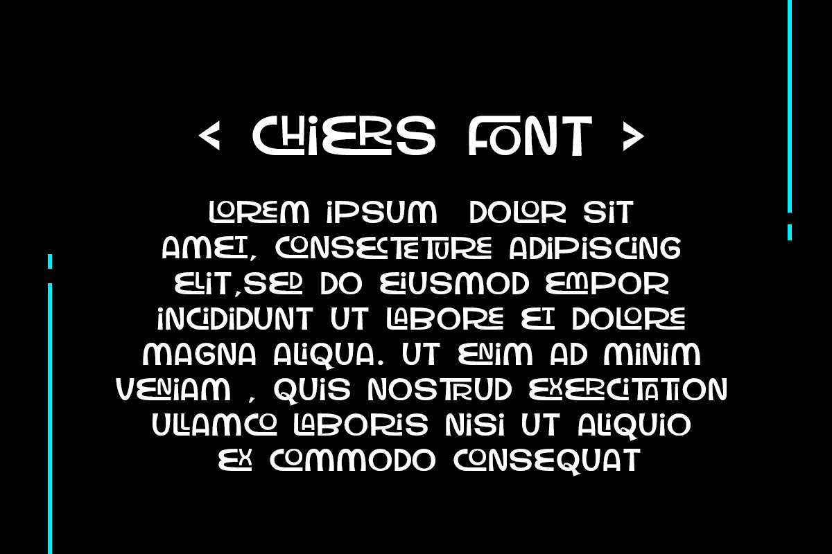 Chiers, a Sans Serif Font by Bramcreative (Photo 6 of 7)
