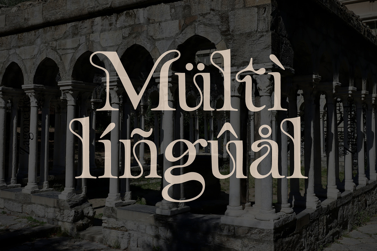 ZAGONETKE - UNIQUE DISPLAY FONT, a Sans Serif Font by NendesKombet Studio (Photo 10 of 11)