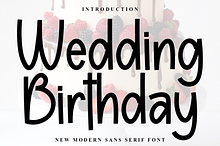 Wedding Birthday