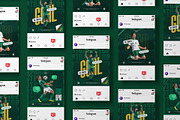 Soccer Social Media Posts PSD Set, a Social Media Template by iHemalaya (Thumbnail 6 of 6)