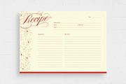 Christmas Recipe Card Template, a Card Template by BrandPacks (Thumbnail 3 of 5)