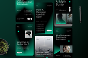 Artificial Intelligence Automation, a Social Media Template by Annora Studio (Thumbnail 6 of 6)