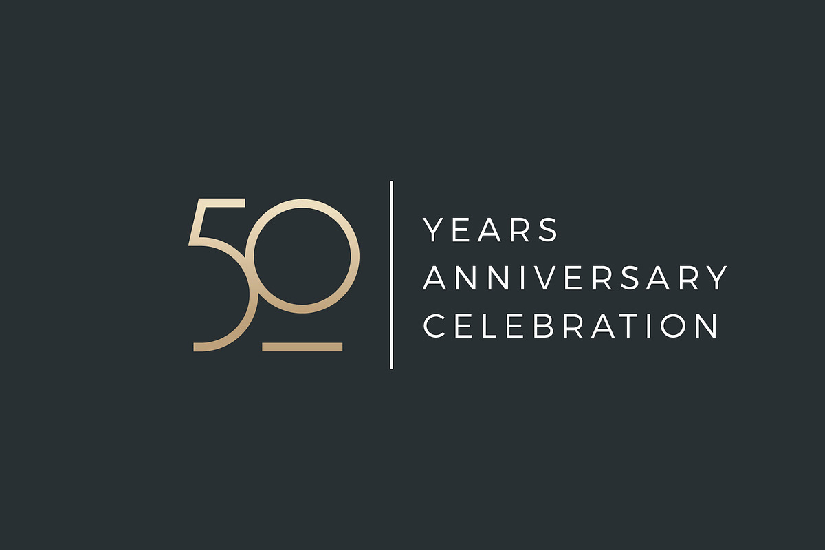 Fifty years celebration event., a Background Graphic by lettett (Photo 1 of 2)