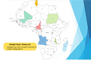 Africa Editable Map PowerPoint, a Presentation Template by DigitalDesignsLaura (Thumbnail 1 of 2)