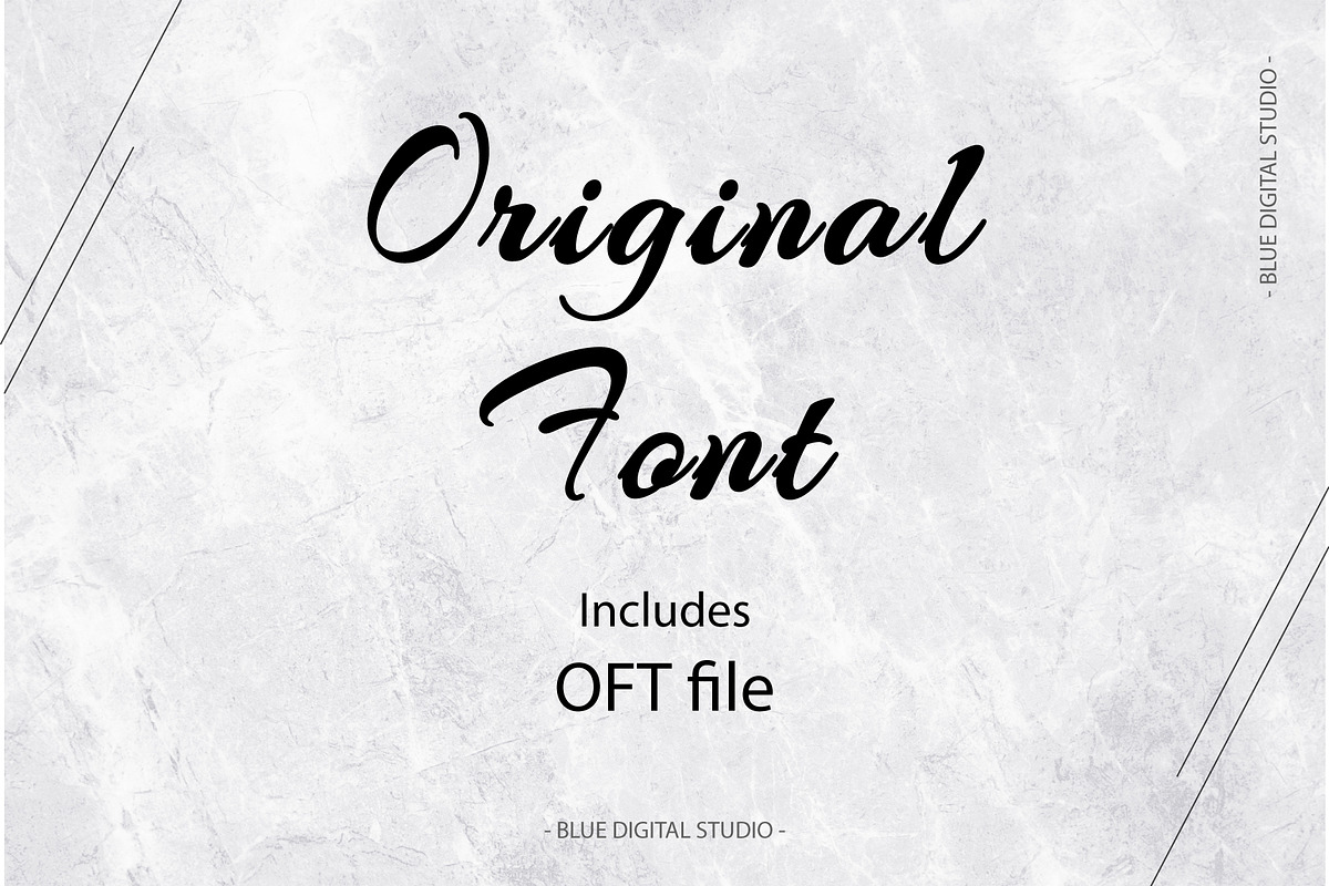 Hawaii Creativity Script Font, a Script Font by Blue Digital Studio (Photo 4 of 8)