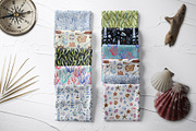 Nautical Seaside Watercolor Set, a Decorative Illustration by BarvArt (Thumbnail 16 of 18)