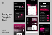 AI Services / Agency Instagram Pack, a Social Media Template by fakhroo (Thumbnail 4 of 7)