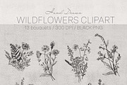 wildflowers clipart, a Decorative Illustration by JULIA x JULIE's ART (Thumbnail 3 of 5)