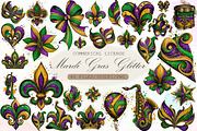 Mardi Gras Glitter Sublimation Bundl, an Illustration by Sublimation Artist (Thumbnail 1 of 6)