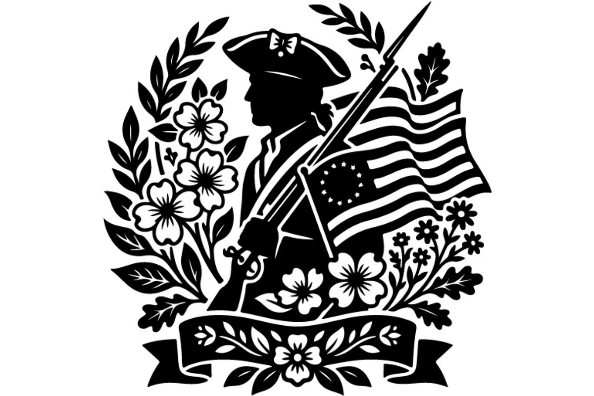 Patriotic Military Emblem Vintage, an Object Graphic by Gfx_Store (Photo 3 of 16)