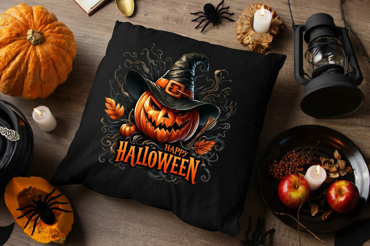 Happy Halloween Sublimation Bundle, an Illustration by Designworld (Photo 5 of 8)