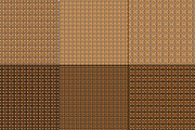 Seamless Vector Basketweave Patterns, a Pattern Graphic by Melissa Held Designs (Thumbnail 3 of 5)