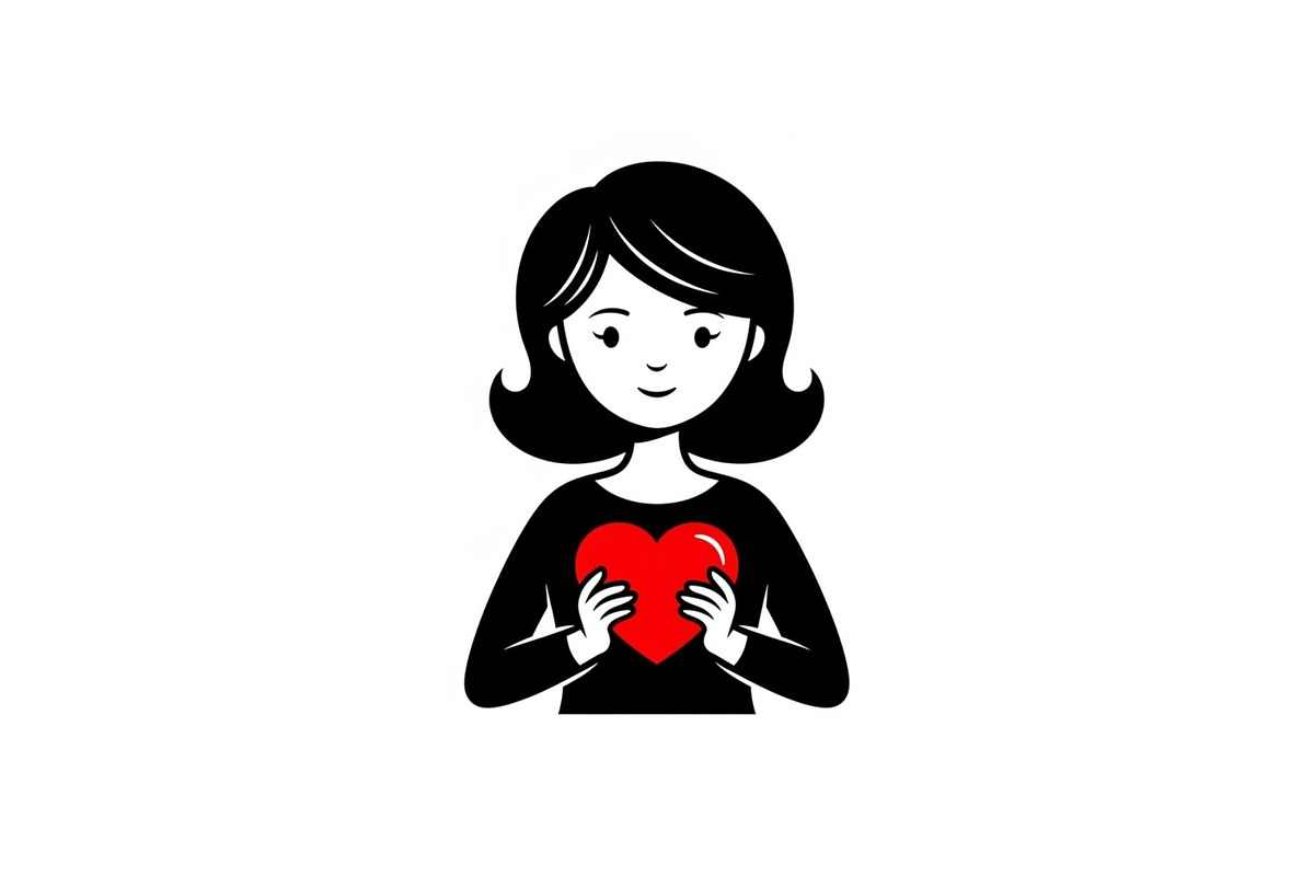 Cute Love Girl Silhouette Bundle, an Illustration by Designs_River (Photo 7 of 53)