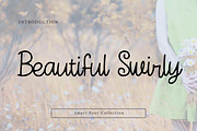 Beautiful Swirly, a Handwritten Font by Wow Magic (Thumbnail 1 of 3)