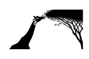 Giraffe Safari Silhouette Vector Bun, an Illustration by Designer_Momina (Thumbnail 38 of 51)