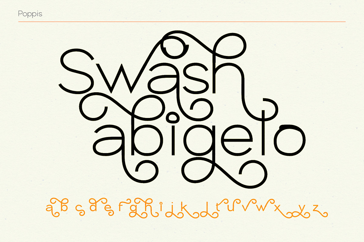 Poppis - Branding Logo Typeface, a Sans Serif Font by AuthenType (Photo 8 of 15)