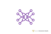 Abstract Network Logo, a Branding & Logo Template by Vectorium Studio (Thumbnail 11 of 16)