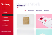 Ravizon - HTML Porfolio Template, a HTML Template by Techno Digitz (Thumbnail 6 of 7)
