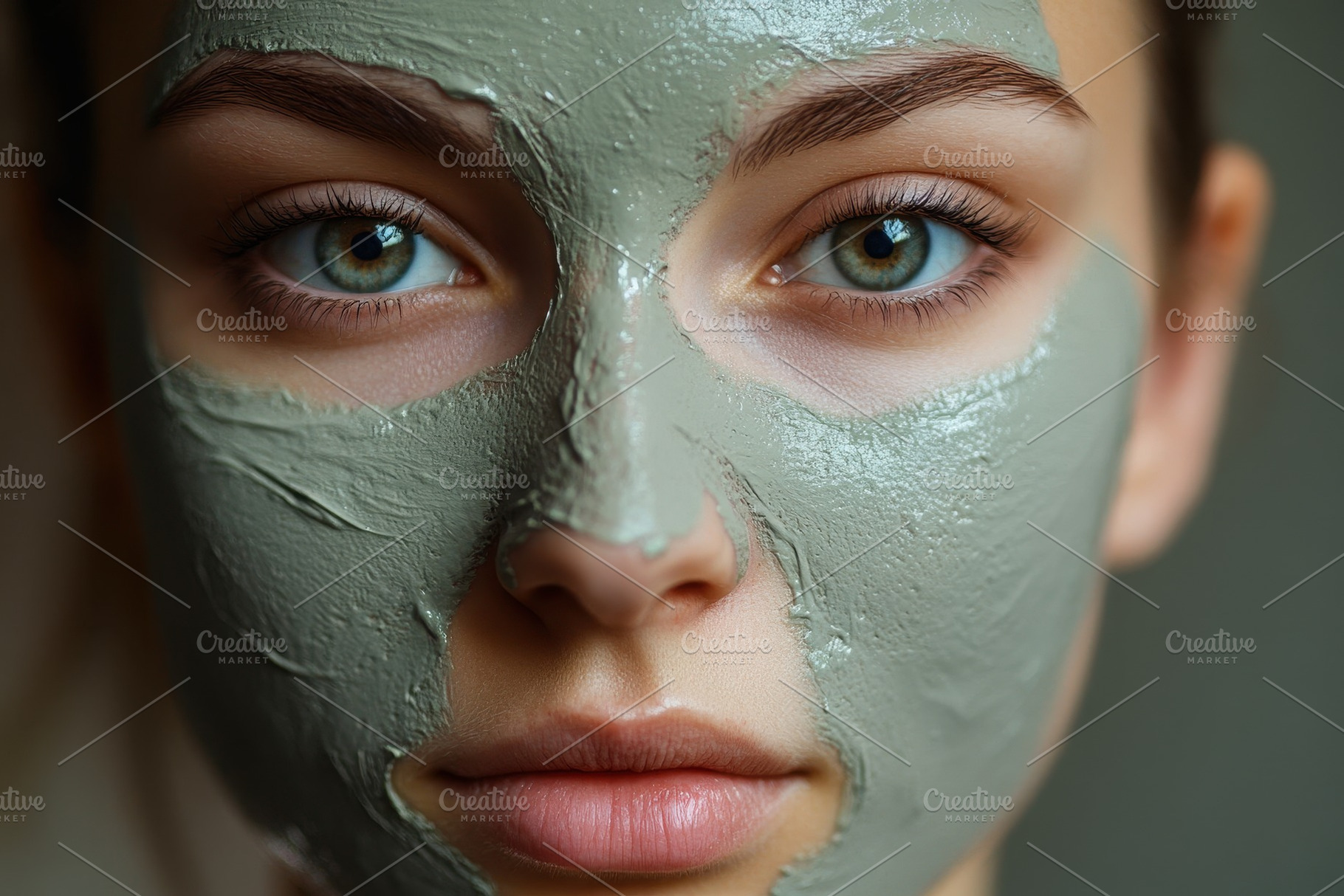 Beautician applies revitalizing, a Photo by Pavel_design