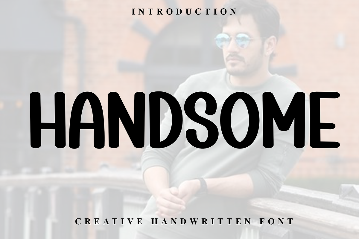 Handsome, a Script Font by InermediaSTUDIO (Photo 1 of 8)