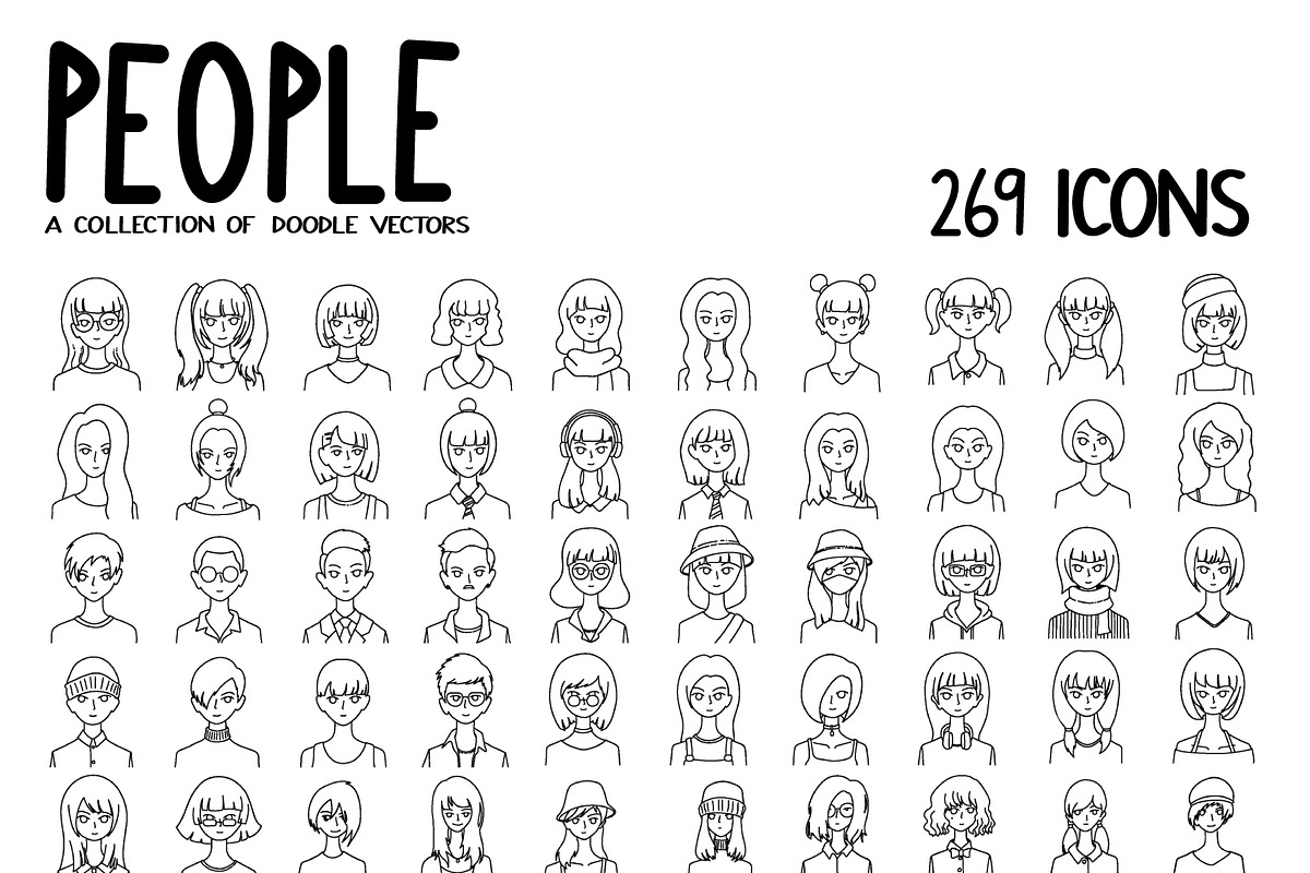 4300+ Hand-Drawn Doodle Icons Bundle, an Outline Icon by TKDoodle (Photo 26 of 36)