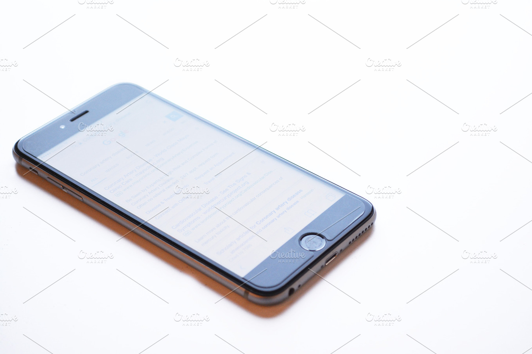 iphone health search, a Health & Medical Photo by alchemyphoto