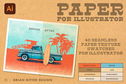 Paper for Illustrator, a Texture Graphic by Brian Ritter Design (Thumbnail 1 of 9)