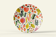 'Fresh' Fruit And Vegetables Pattern, a Pattern Graphic by HonestiesPrintS (Thumbnail 3 of 5)