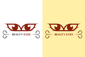 Beauty Eyes Logo Design Icon, a Branding & Logo Template by Morvana Crew