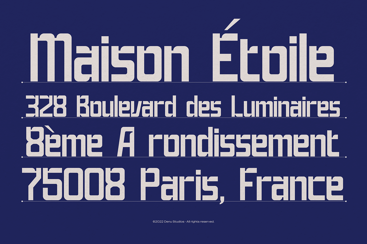 Antzuw | Display Sans Serif, a Sans Serif Font by Denustudios (Photo 4 of 12)