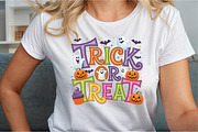 Trick or Treat Halloween Ghost Pumpk, an Illustration by Sublimation Artist (Thumbnail 7 of 9)