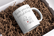 Love Mama is a charming duo font, a Handwritten Font by Brown Cupple (Thumbnail 5 of 7)