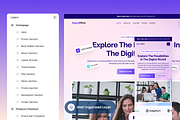 SpaceMind - E-Course Website, a Landing Page Template by SLAB! Design (Thumbnail 2 of 5)