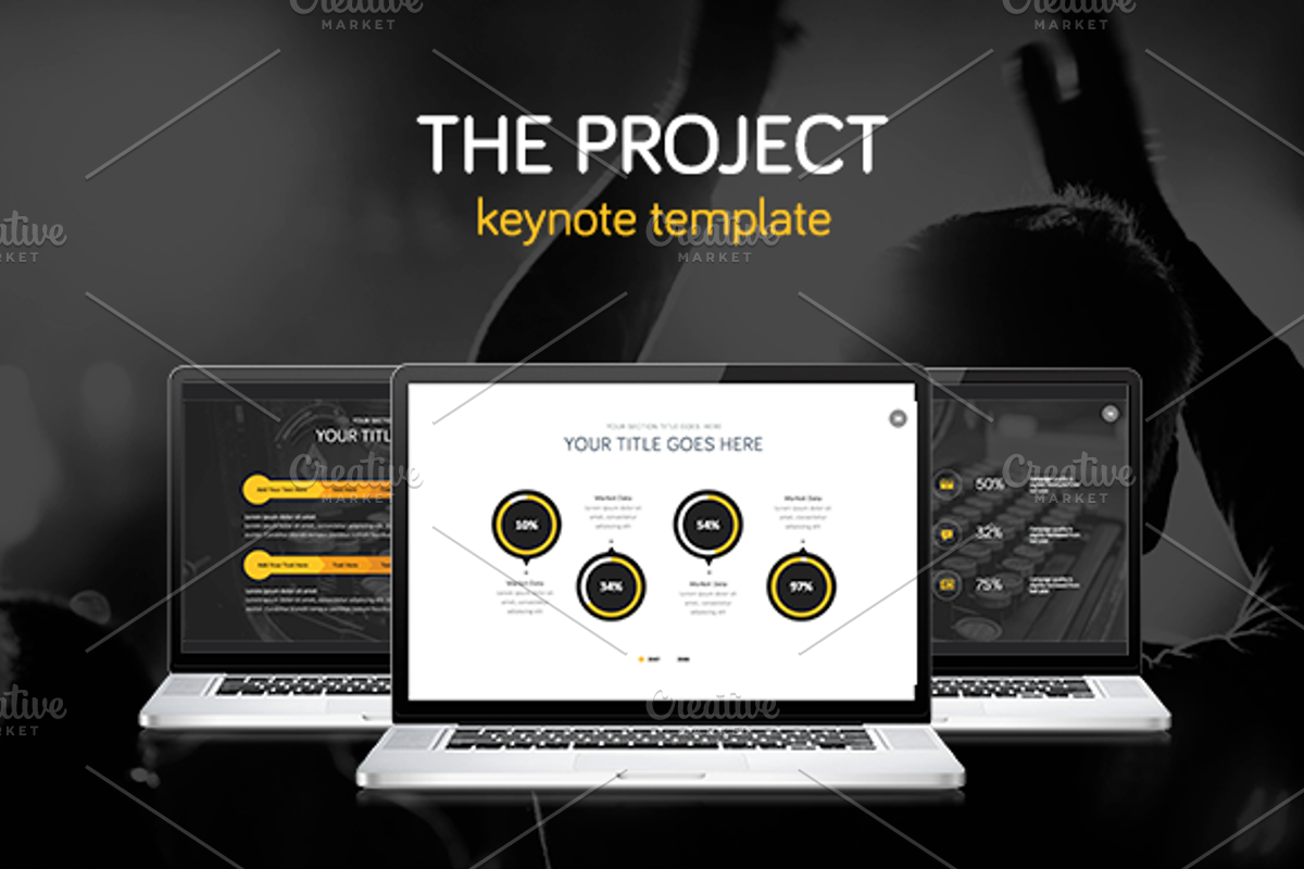 THE PROJECT - Keynote Template, a Presentation Template by Slidehack (Photo 1 of 4)