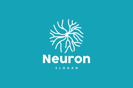 Neuron Logo, Vector Molecule Design, a Branding & Logo Template by Maylianaw28